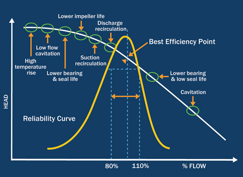 Nelson - Barringer Pump Reliability Curve