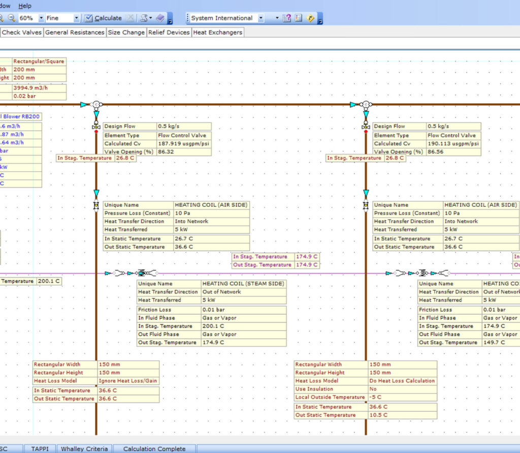 FluidFlow Gas Flow Simulation
