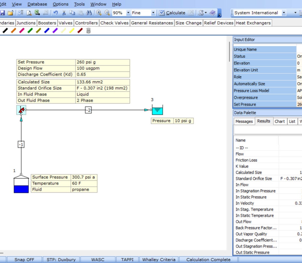 FluidFlow Two-phase flow simulation