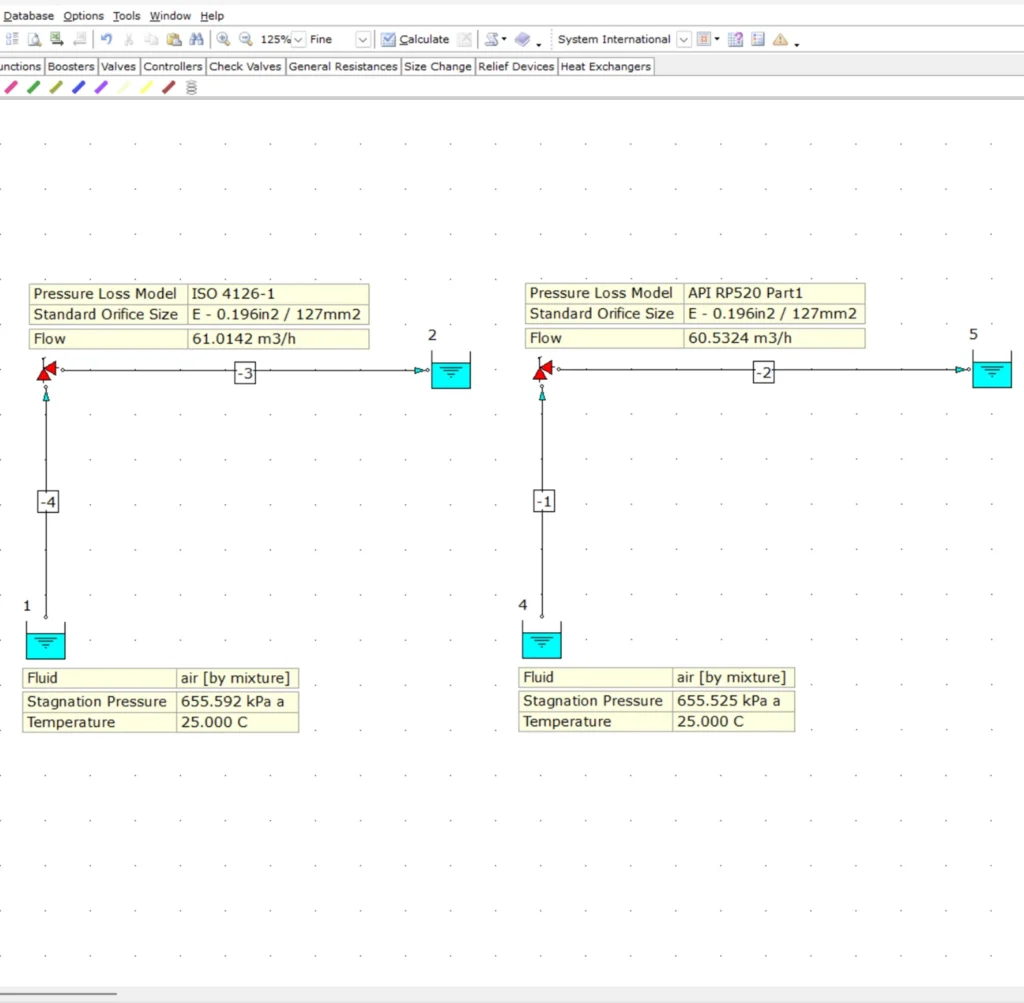 FluidFlow Automatic PSV Sizing