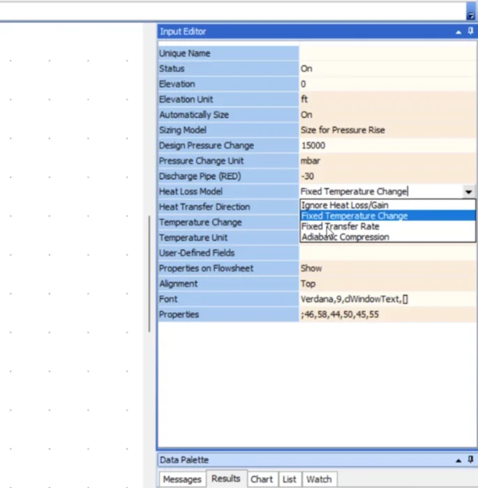 FluidFlow Heat Transfer Calculation