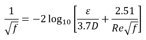 Colebrook-White Equation